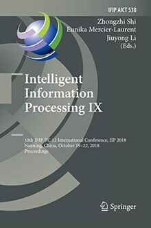 Intelligent Information Processing IX: 10th IFIP TC... | Buch | Zustand sehr gut