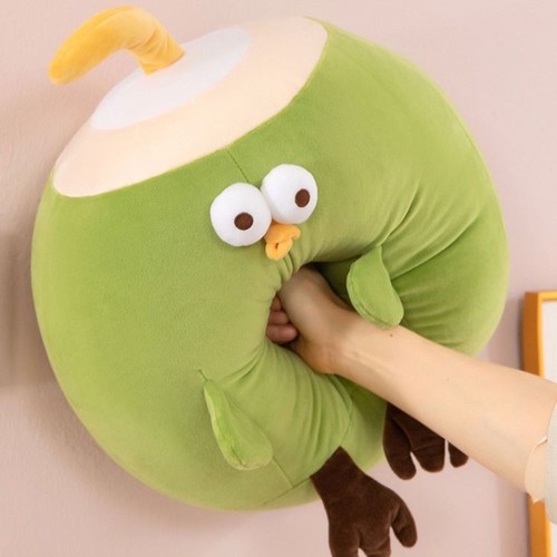 Fluffy Coconut Chicken Plush Toy Chicken Stuffed Doll Birthday Parties - Picture 8 of 11