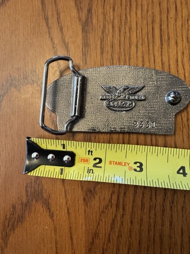 Vintage Ford Trucks USA Metal Belt Buckle #2331 - Picture 5 of 6