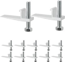 12 Pack Drop In Sink Mounting Clips J Hook Style Frames Kitchen Hardware