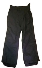 Vintage Black Inside Edge Snow Ski Pants 70's 80's Sz XL Men's