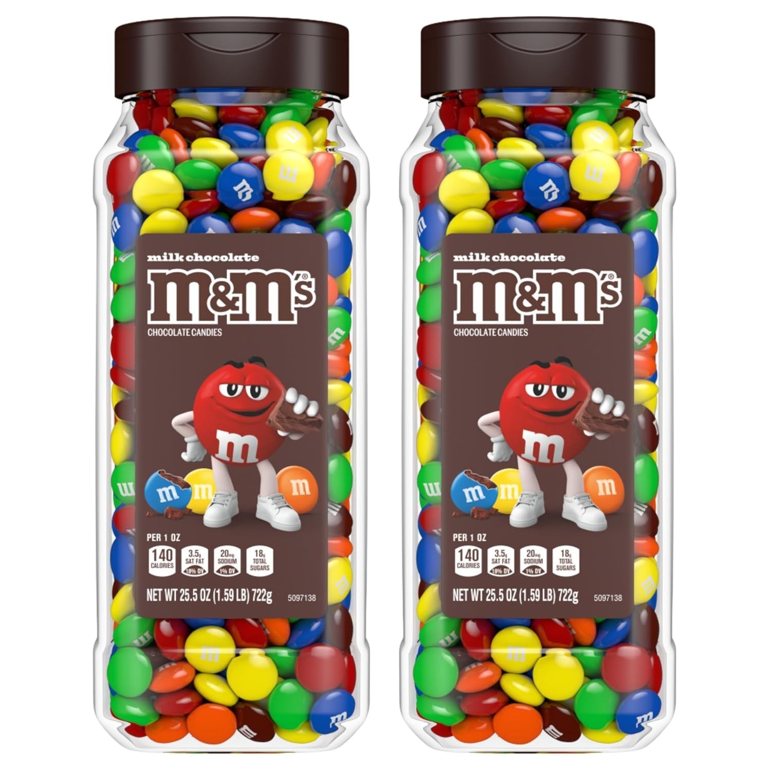 M&M's Milk Chocolate Bulk Candy in Resealable and Recyclable