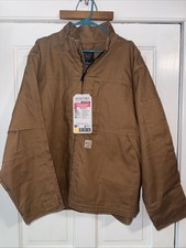 Carhartt FR Full Swing Quick Duck Flame Resistant Work Jacket Mens 2XL NWT