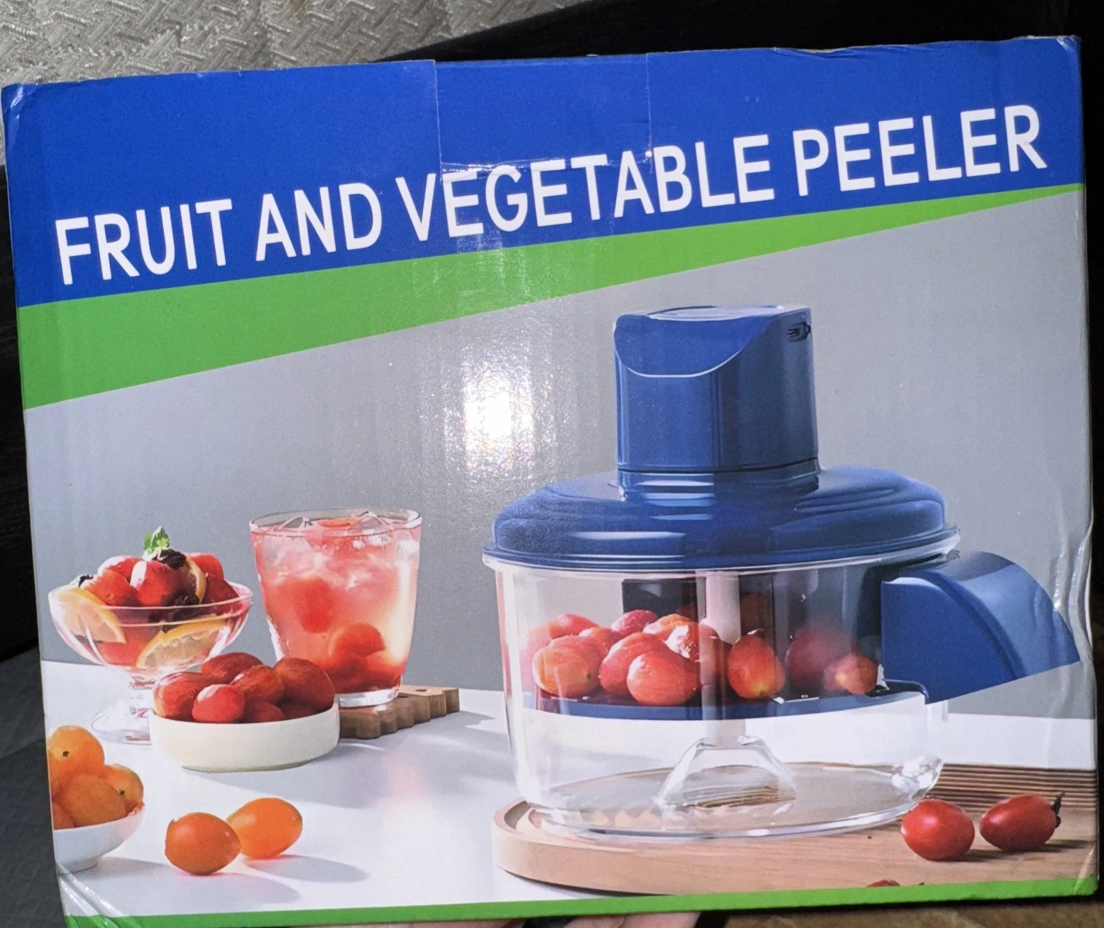 Electric Garlic, Grapes, Cherry Tomato And Other Fruit Automatic Peeler