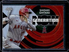 2022 Topps Chrome Update Shohei Ohtani Generation Now #GNC-5 Angels