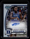 PATRICK NGONGBA 2024-25 BOWMAN UNIVERSITY CHROME REFRACTOR #58 AUTO