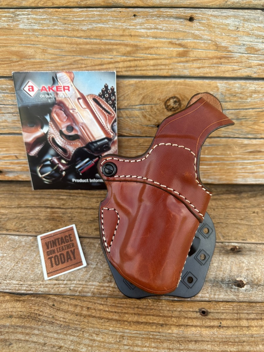 AKER Brown Leather D.A. Paddle Holster For Sig P365 Right | eBay
