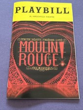 Moulin Rouge Playbill March 2026 With Megan Thee Stallion Pete Harold Zidler