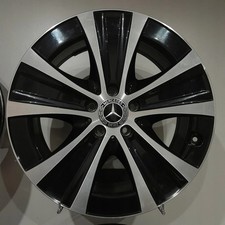 1x Alufelge 18 Zoll 8.0" 5x112 43ET A2134013700 Mercedes-Benz Rim Wheel