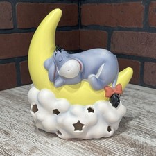 Retired Pooh  Friends 2006 Eeyore Night Light  Rare Baby Nursery Disney Decor