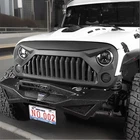 Matte Black Angry Bird Upgraded Grill Grille For 2007-2018 Jeep Wrangler JK