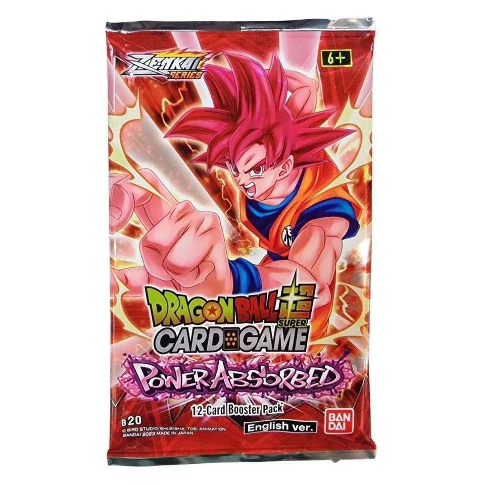 Dragon Ball Super Card Game Zenkai Series Set 03 Power Absorbed Booster Pack NEW