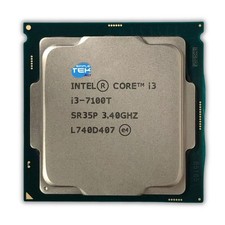 Intel Core I3 7100T Sr35p Processor 3.40GHz Socket Lga1151 V1 2C/4T 35W Tdp