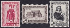 Iceland, 1956 Skalholt Episcopal Residence. SG 332-4 Superb Unmounted Mint MNH