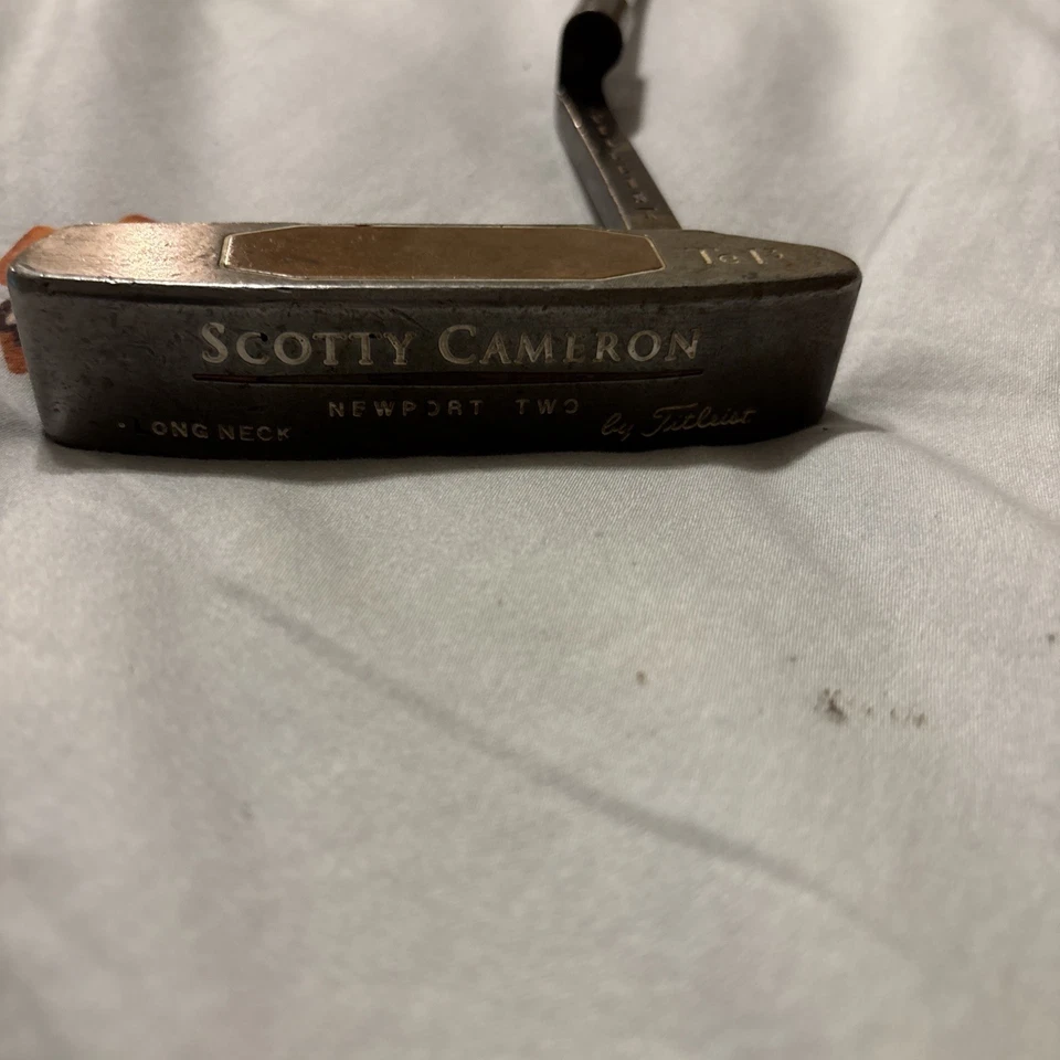 Titleist Scotty Cameron TeI3 Newport Two Long Neck 35" Putter regripped - Image 3 of 4