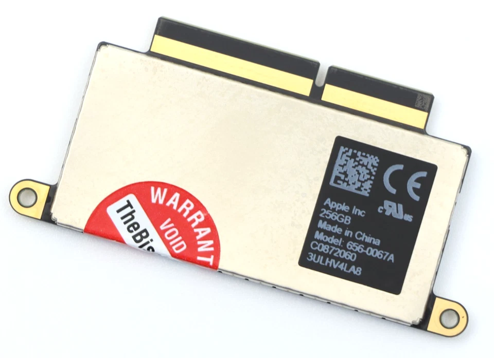Apple 256 GB SSD 656-0067A für MacBook Pro 13" A1708 2016 2017 Original Apple - Bild 1 von 4