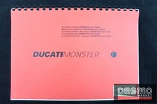 Official catalogue parts Ducati Monster 600 Dark MY 2000 *N20098*