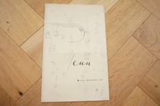 1937 LMS Restaurant Car Railway Menu