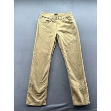 Quince Pants Men's 32x32 Khaki Tan 5-Pocket Chinos Stretch Cotton Straight Leg