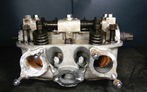 1978 77 76 Honda GL1000 Goldwing left cylinder head assembly 78 GL 1000 - Picture 3 of 6