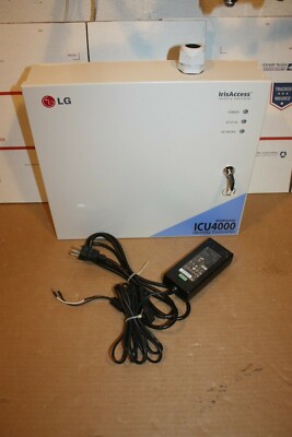 LG IRIS ACCESS ICU4000R ICAM CONTROLLER PANEL w PS & key