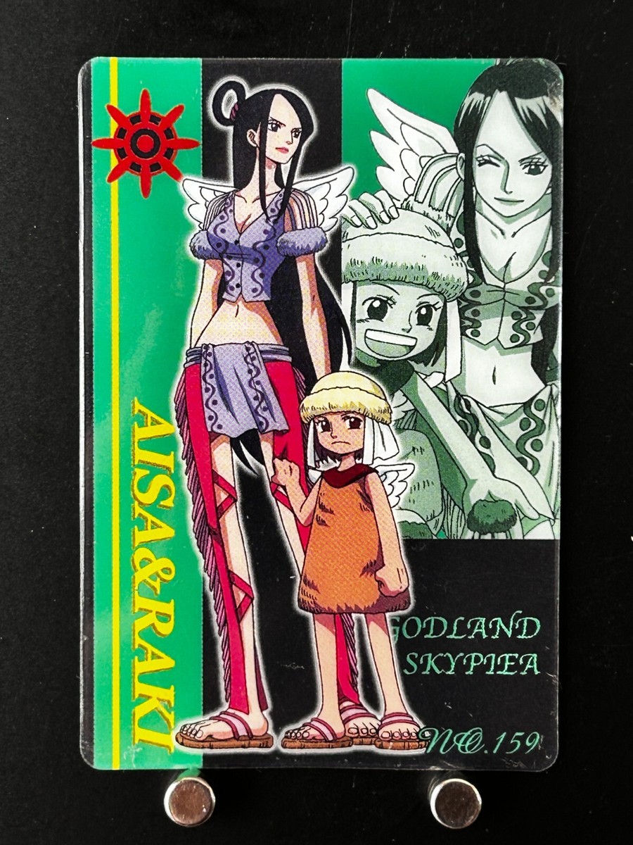 Aisa Raki ONE PIECE Plastic Card BANDAI #159 Japanese JAPAN