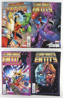 THE INFINITY ENTITY #1-4 * Marvel Comic Lot * 2016 - 1 2 3 4 - Variant