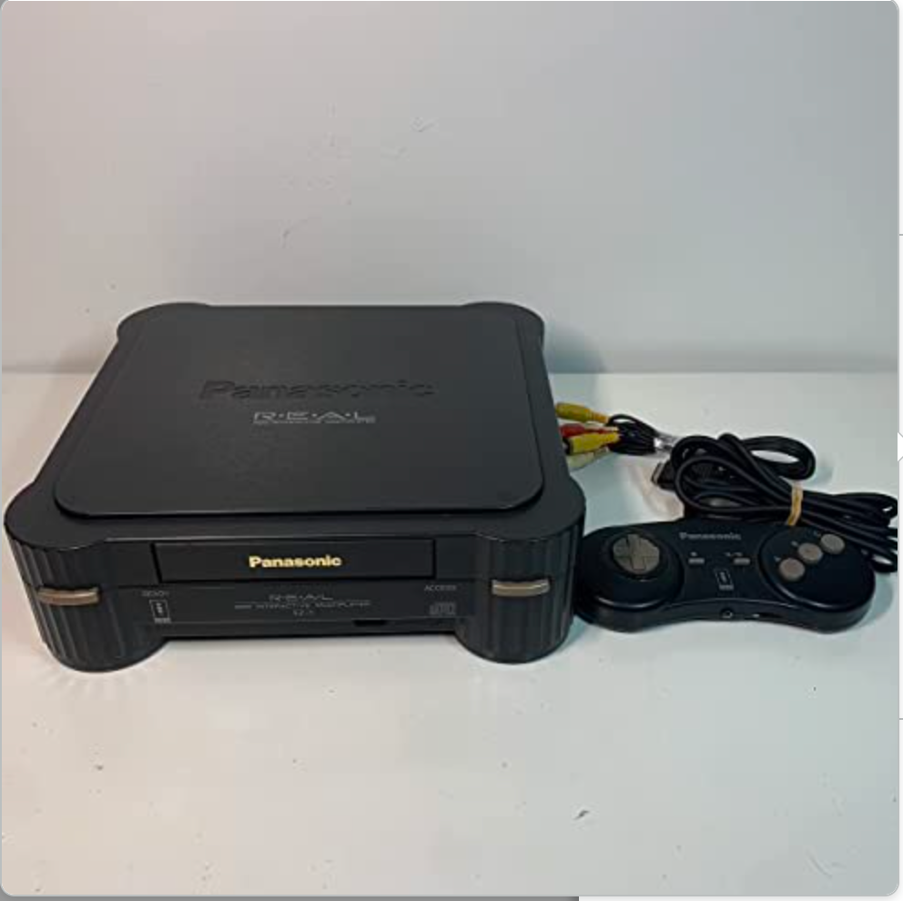Panasonic 3DO REAL FZ-1 Console System NTSC-J controller Working