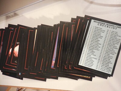 1992 Eclipse Trading Cards Hellraiser U PICK