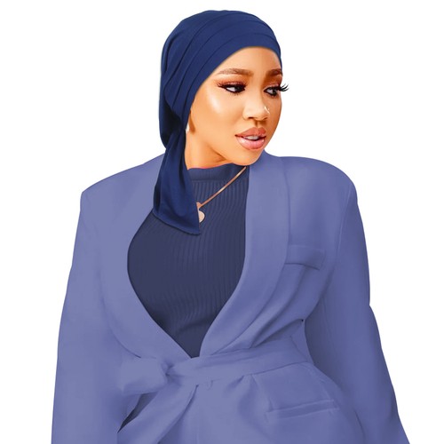 Indian Beanie Women Muslim Head Cover Wrap Caps Islamic Cancer Chemo Headwear - Picture 22 of 31