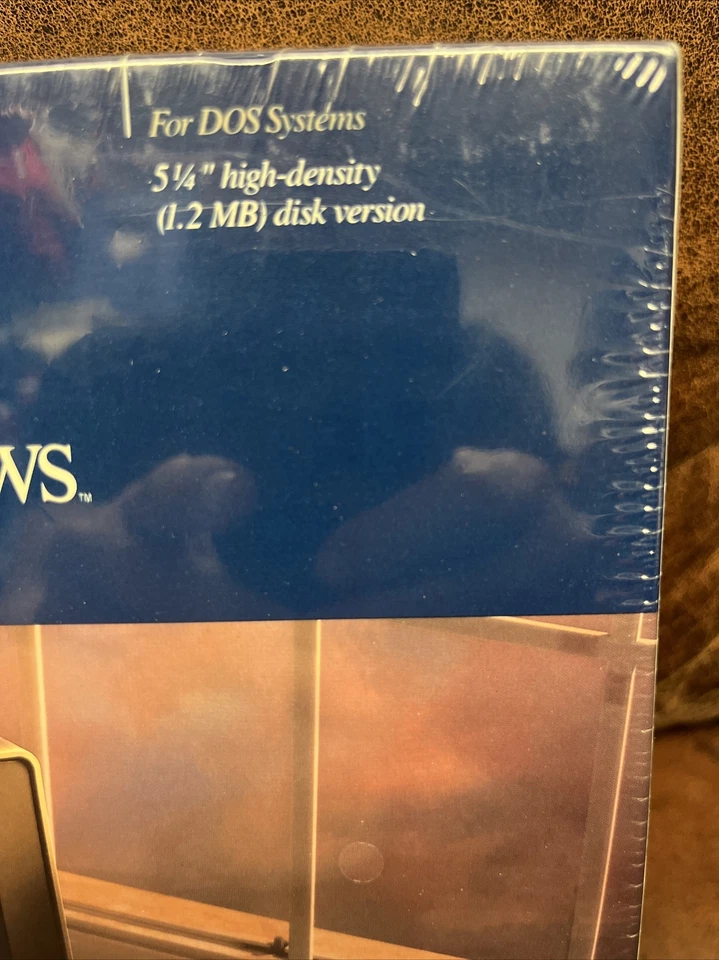 Microsoft Windows 3.0 NEW SEALED VINTAGE 5.25" Version for DOS Floppy Disk Rare - Image 2 of 4