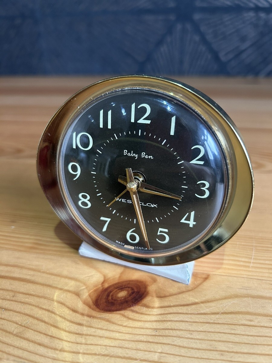 Westclox Scotland Baby Ben Alarm Clock Vintage | eBay UK