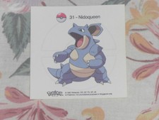 Brand New Pokemon - 79 Stowpoke & 31 Nidoqueen sticker *Free Post