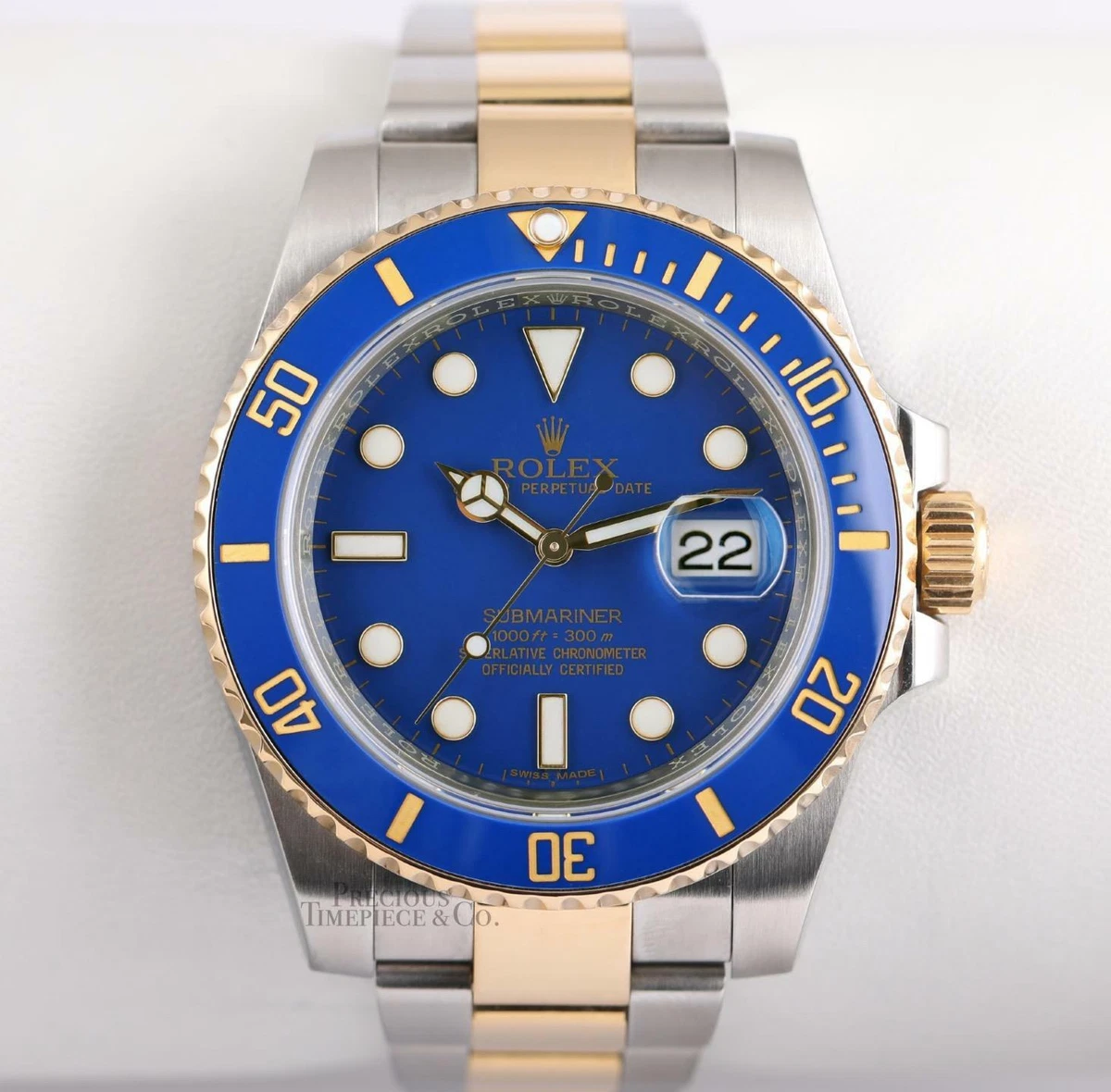 Rolex submariner oro shop acciaio usato