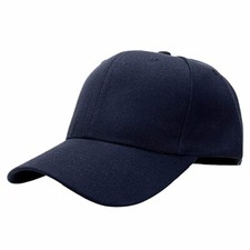 Unisex Baseball Cap Adjustable Solid Hat Polo Style Classic Curved Visor Caps