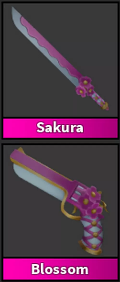 SAKURA SET (BLOSSOM + SAKURA) MM2 GODLY CHEAP!! | ROBLOX MURDER MYSTERY 2