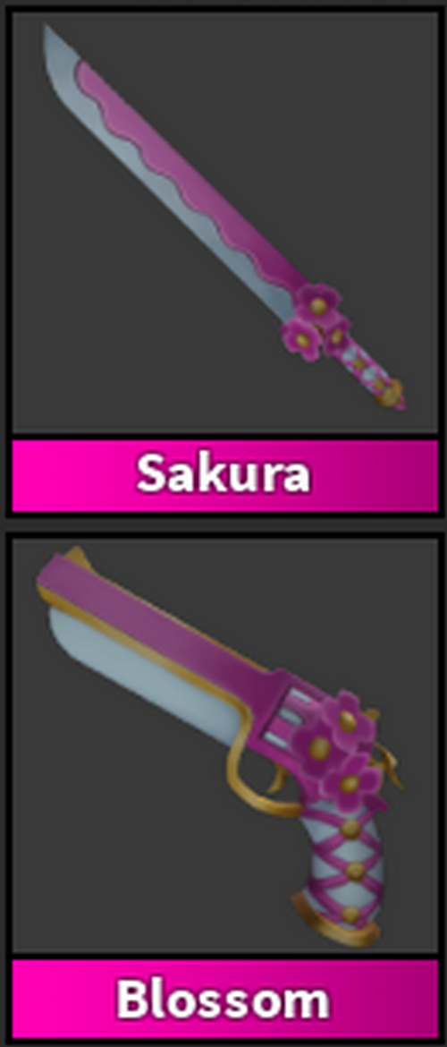 selling mm2 sakura set for rhd : r/crosstradingroblox