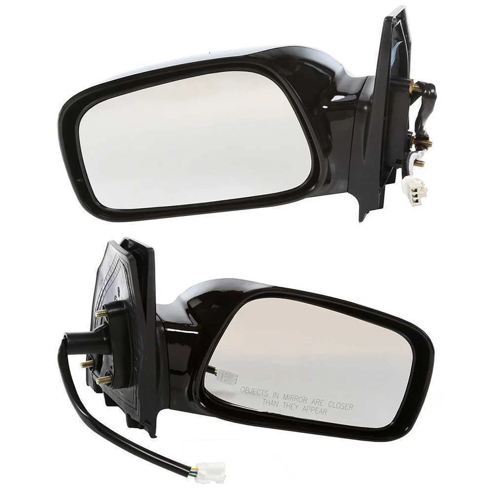 Conjunto de espelhos elétricos laterais para motorista e passageiro Toyota Corolla 2003-2008 - Imagem 3 de 4