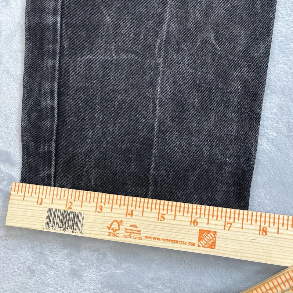 Jeans vintage Guess Pascal calce suelto pierna cónica 075 para hombre 32 32x36 negros holgados Foto 3 de 4