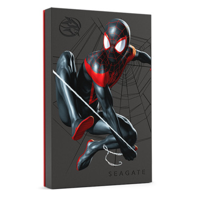 Marvel Miles Morales SPIDER-MAN 2TB External Hard-Drive by Seagate