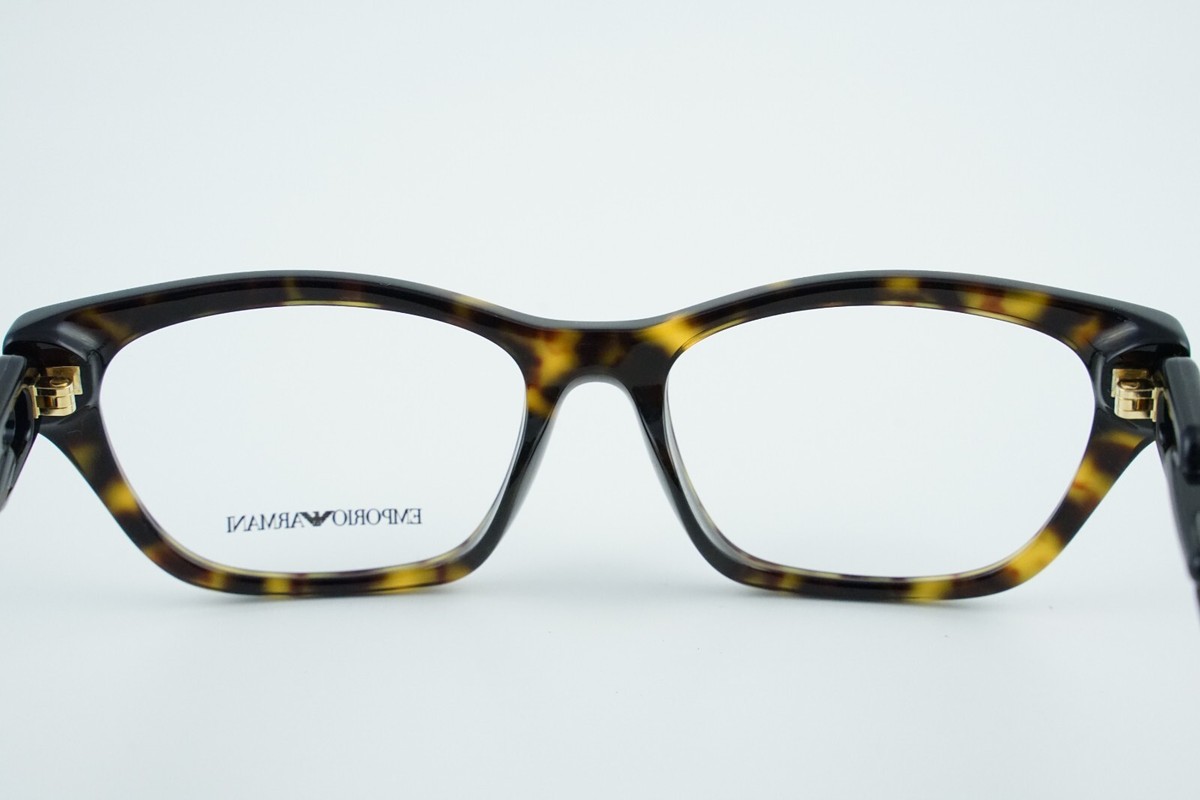 New! EA 3223U 5026 Emporio Armani Tortoise Brown 54-17-140 