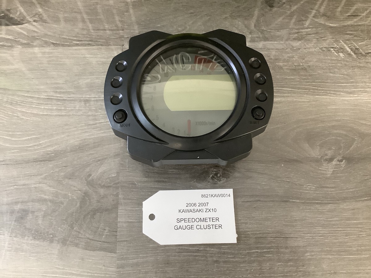 06 07 2006 2007 KAWASAKI NINJA ZX10 ZX10R ZX 10 SPEEDOMETER