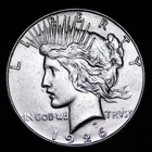 AU / UNC 1926-S PEACE SILVER DOLLAR LOWEST PRICES ON THE BAY