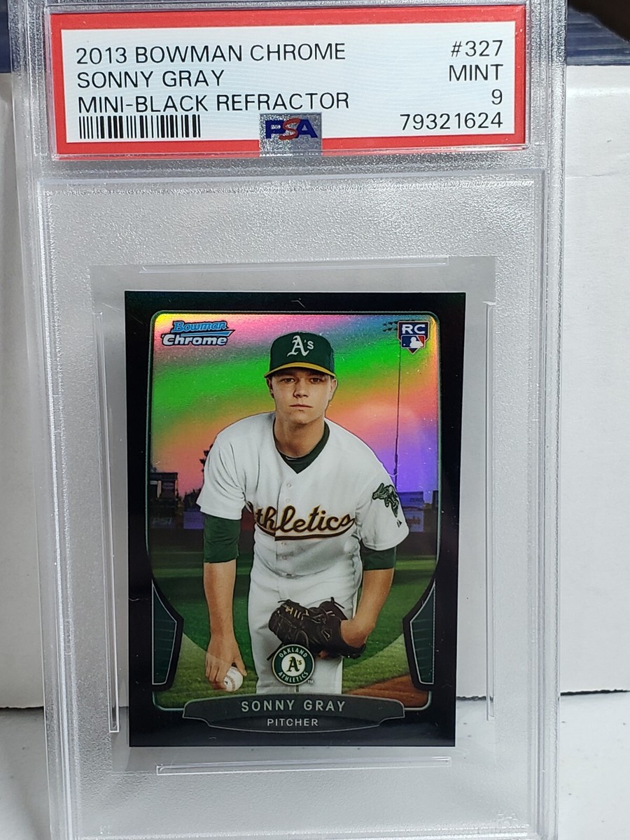 2013 Bowman Minis Black Refractor RC Sonny Gray #/25, PSA 9 | eBay