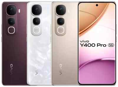 vivo Y400 Pro 5G (Fest Gold, 128 GB) (8 GB RAM) -  NO TARIFFS IN USA 