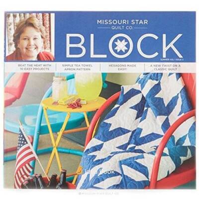 Missouri Star Quilt Co Block Summer Volume 1 Issue 3 by Missouri Star Qu - GOOD