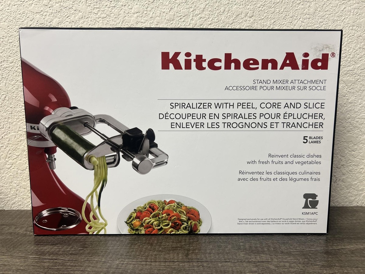 KitchenAid Fruit and Vegetable Spiralizer Attachment Stand Mixer
