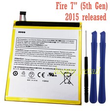 New Battery For Amazon Fire 7" 5th Generation SV98LN Kids 2015 release 