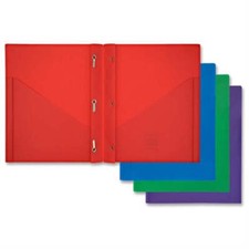 Mead  Color Talk  Pocket/Prong Poly Portfolio 84037 