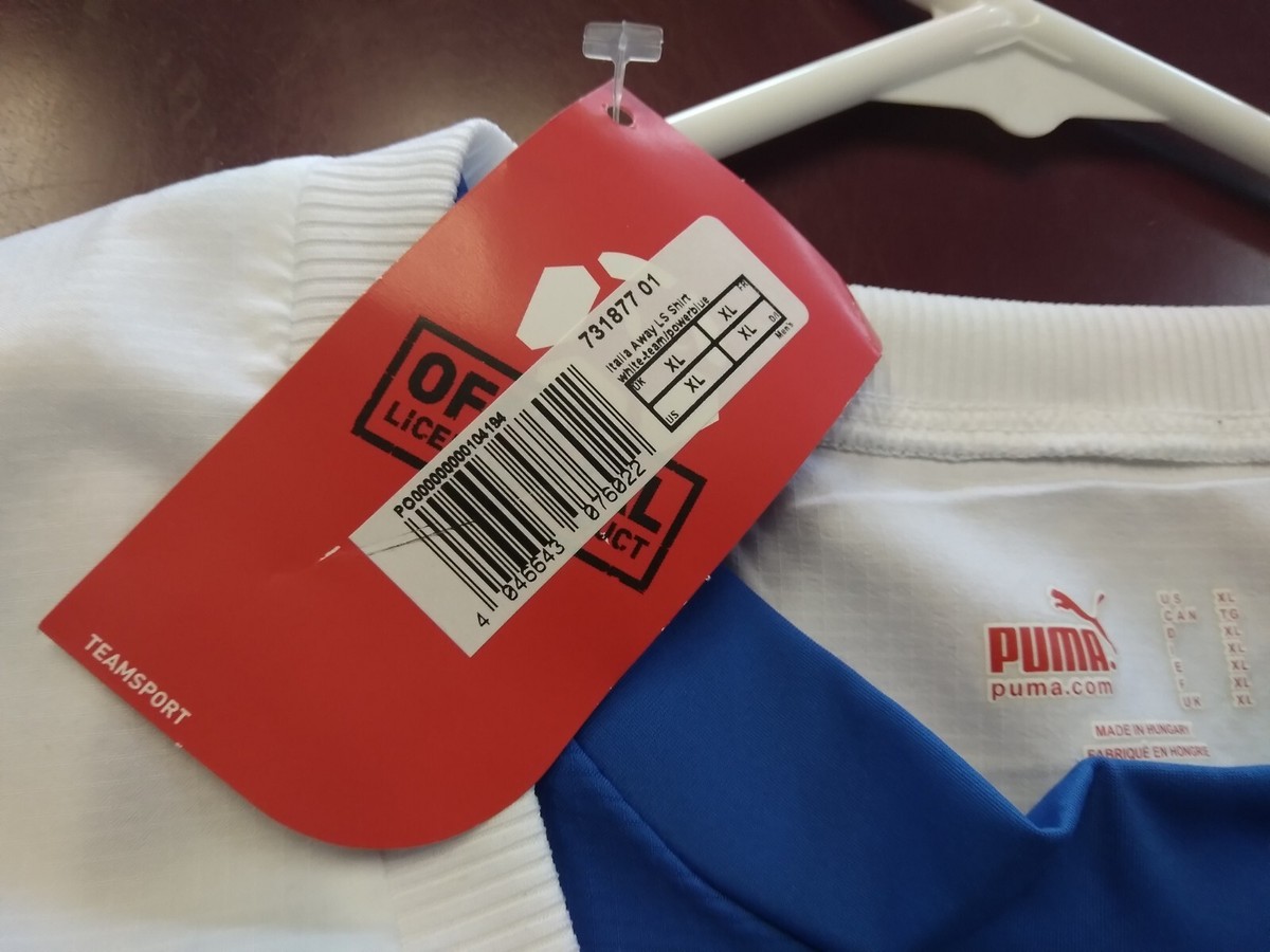 NWT Authentic Puma 2006 World Cup Winner Italy Player issue